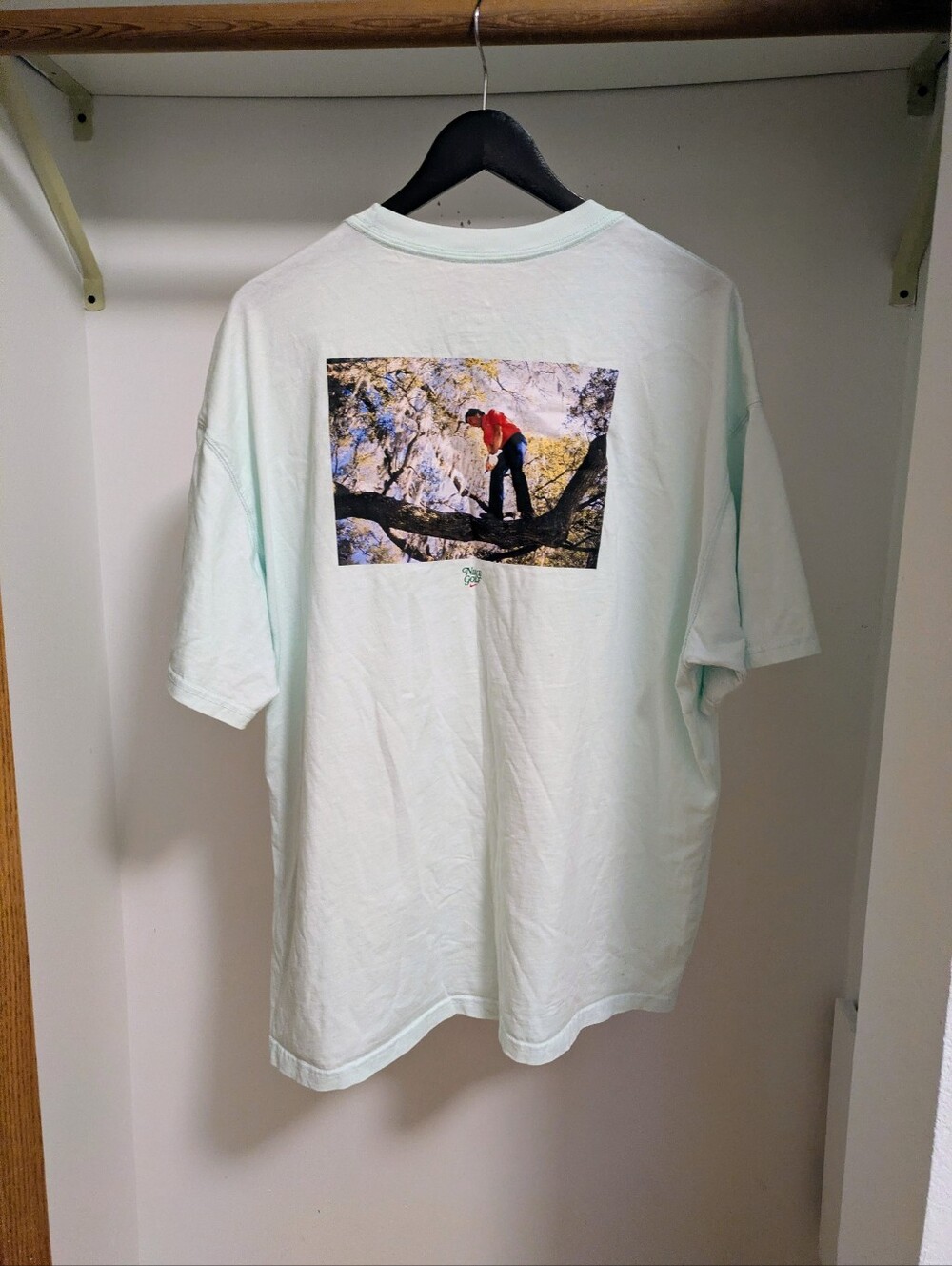 Nike golf Seve Ballesteros “No Problema” Graphic tee-  barely green size XL